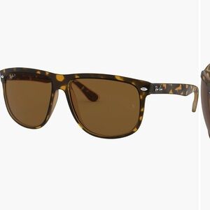 Ray-Ban Tortoise Brown Highstreet 60mm Sunglasses